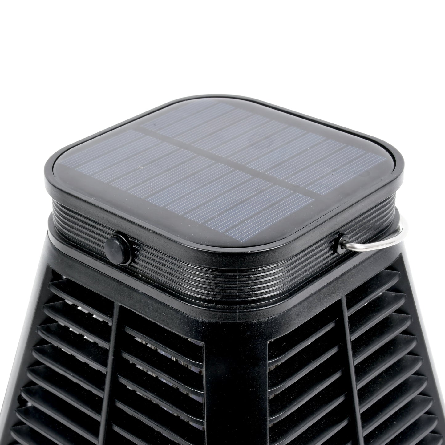 Black LED Solar Powered Portable Bug Zapper