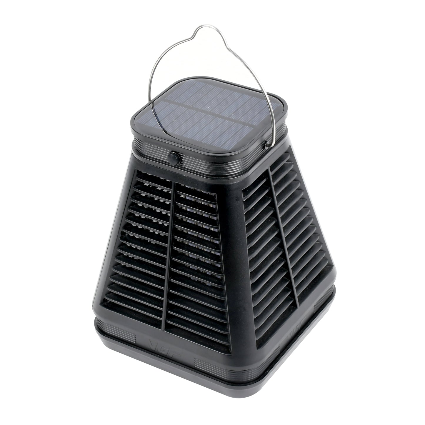 Black LED Solar Powered Portable Bug Zapper